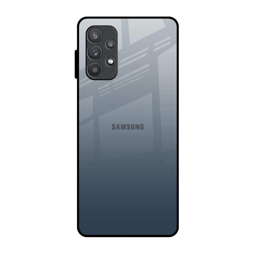 Smokey Grey Color Samsung Galaxy A72 Glass Back Cover Online