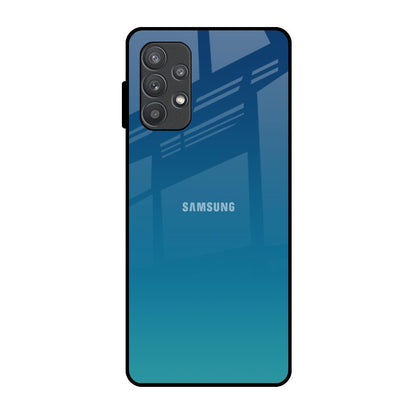 Celestial Blue Samsung Galaxy A72 Glass Back Cover Online