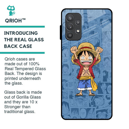 Chubby Anime Glass Case for Samsung Galaxy A72