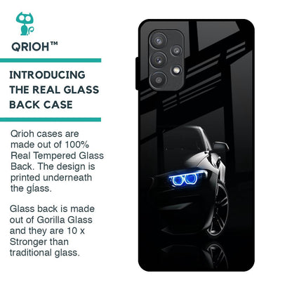 Car In Dark Glass Case for Samsung Galaxy A72