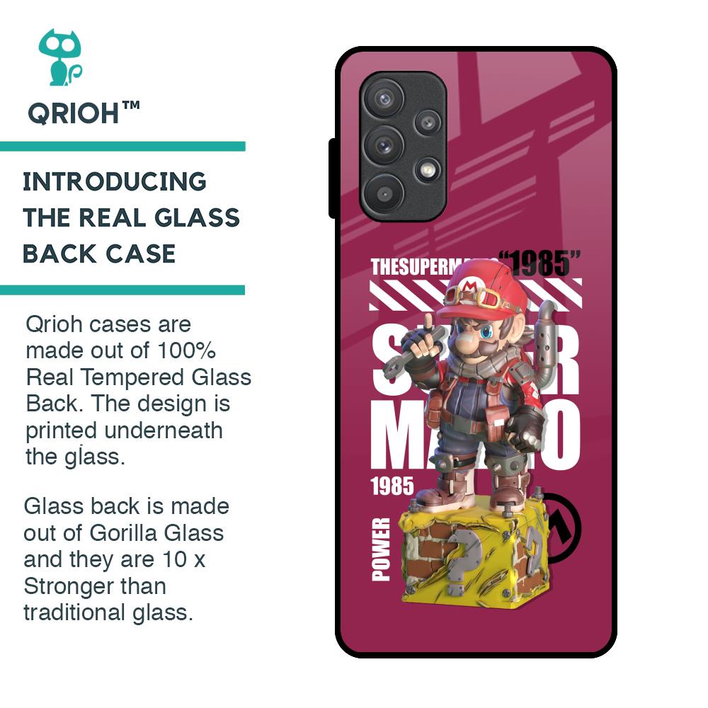 Gangster Hero Glass Case for Samsung Galaxy A72