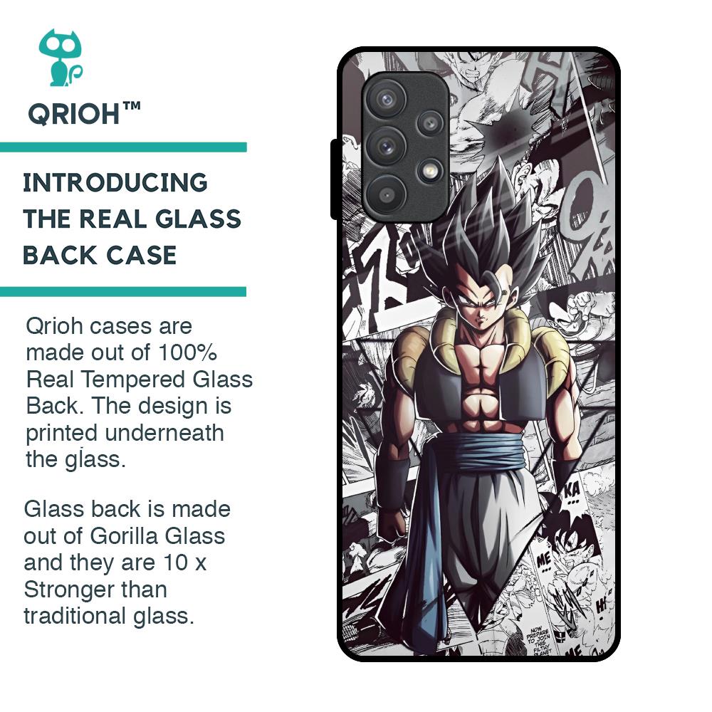 Dragon Anime Art Glass Case for Samsung Galaxy A72