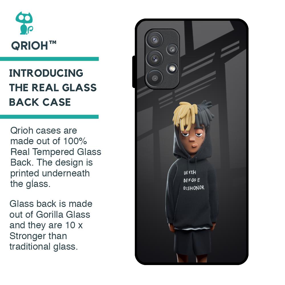 Dishonor Glass Case for Samsung Galaxy A72