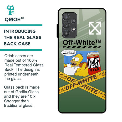 Duff Beer Glass Case for Samsung Galaxy A72