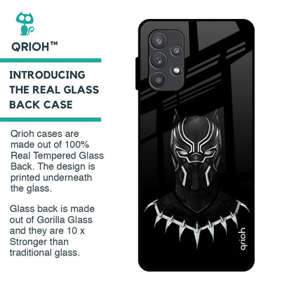 Dark Superhero Glass Case for Samsung Galaxy A72