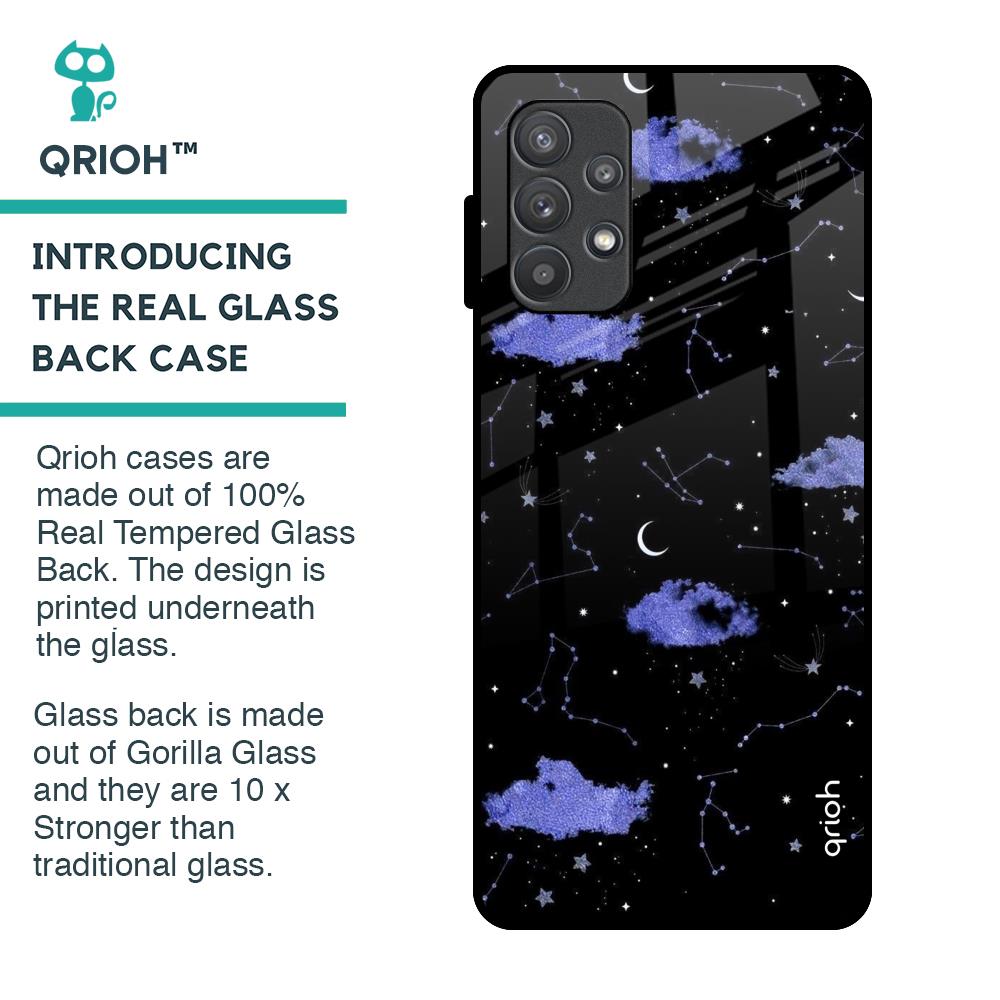 Constellations Glass Case for Samsung Galaxy A72