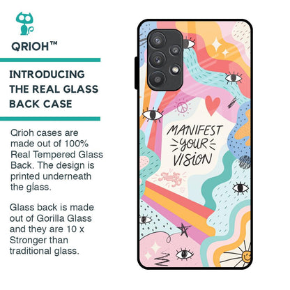 Vision Manifest Glass Case for Samsung Galaxy A72