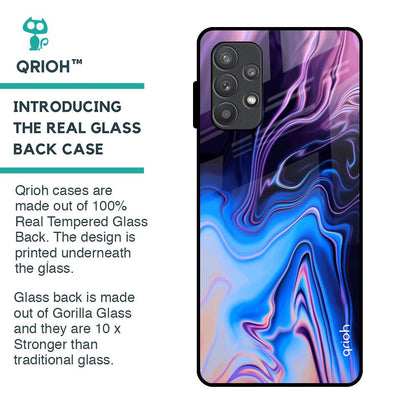Psychic Texture Glass Case for Samsung Galaxy A72