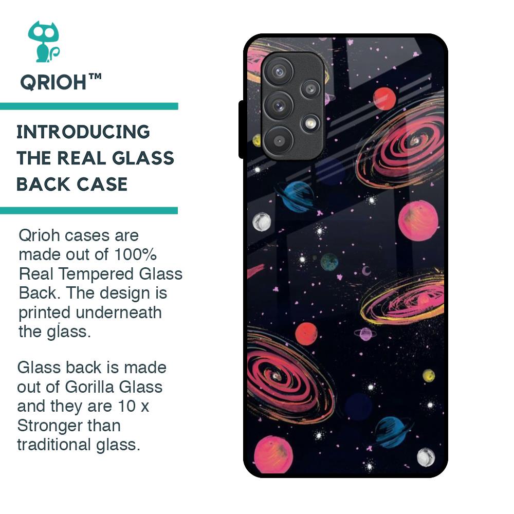 Galaxy In Dream Glass Case For Samsung Galaxy A72