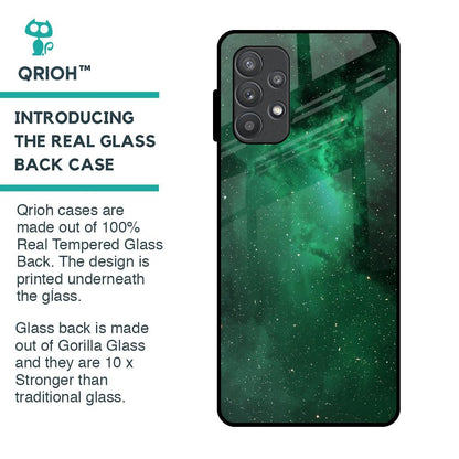 Emerald Firefly Glass Case For Samsung Galaxy A72