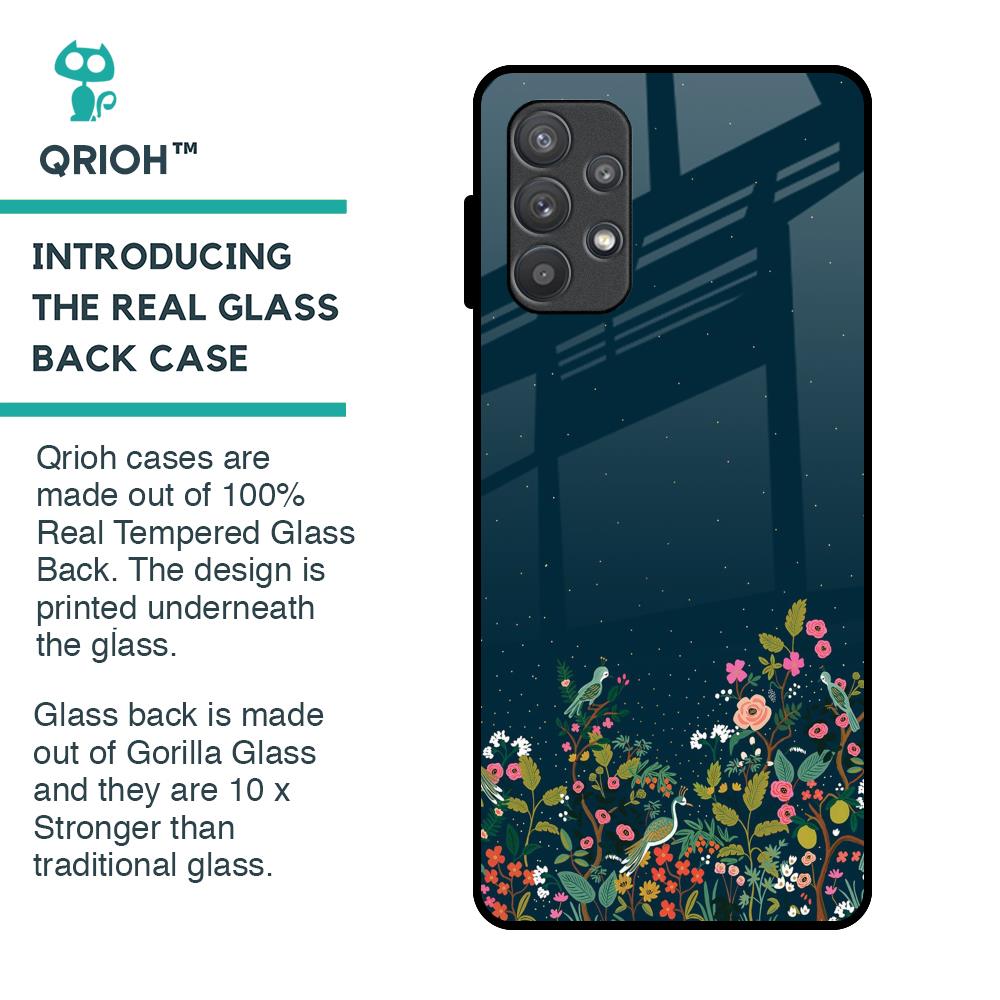 Small Garden Glass Case For Samsung Galaxy A72