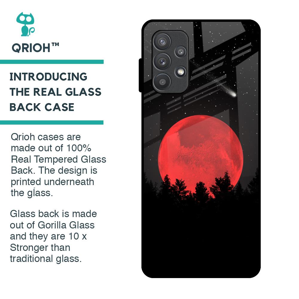 Moonlight Aesthetic Glass Case For Samsung Galaxy A72