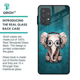 Adorable Baby Elephant Glass Case For Samsung Galaxy A72