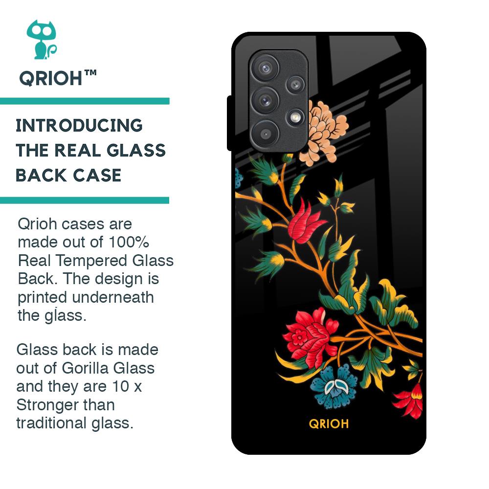 Dazzling Art Glass Case for Samsung Galaxy A72