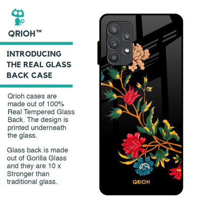 Dazzling Art Glass Case for Samsung Galaxy A72