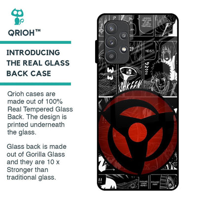 Sharingan Glass Case for Samsung Galaxy A72