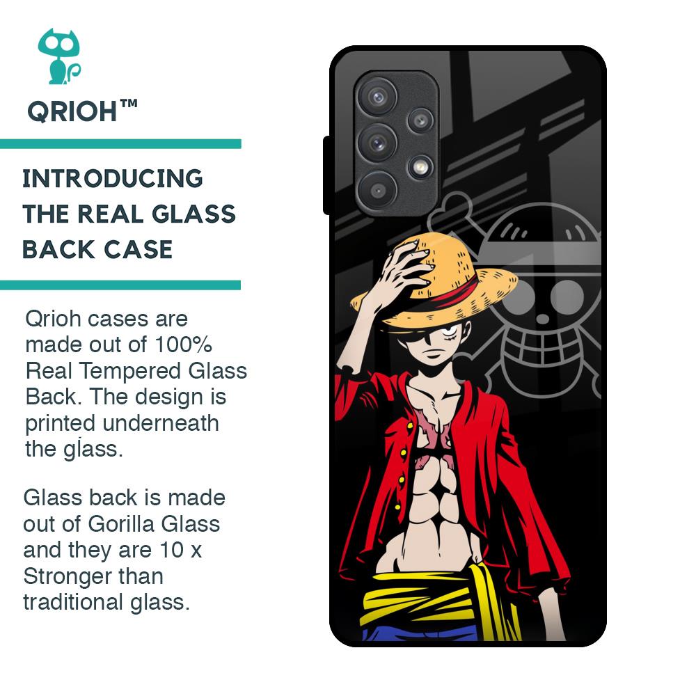 Hat Crew Glass Case for Samsung Galaxy A72