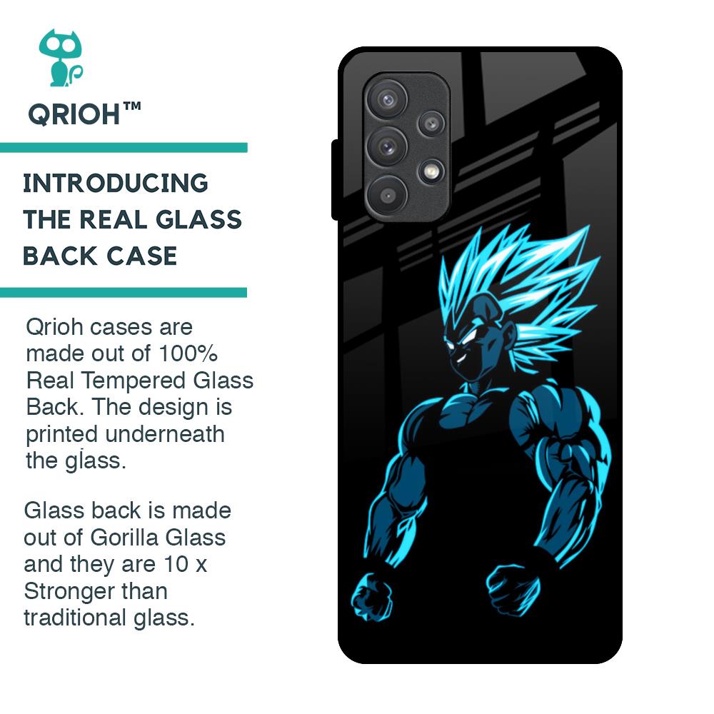 Pumped Up Anime Glass Case for Samsung Galaxy A72