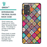 Multicolor Mandala Glass Case for Samsung Galaxy A72