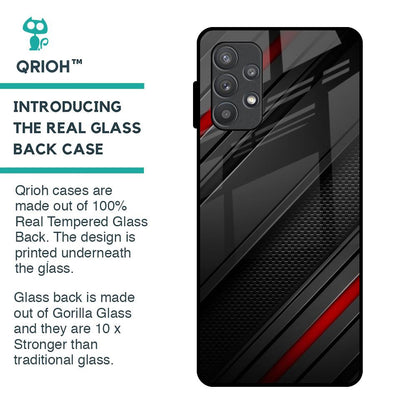 Modern Abstract Glass Case for Samsung Galaxy A72