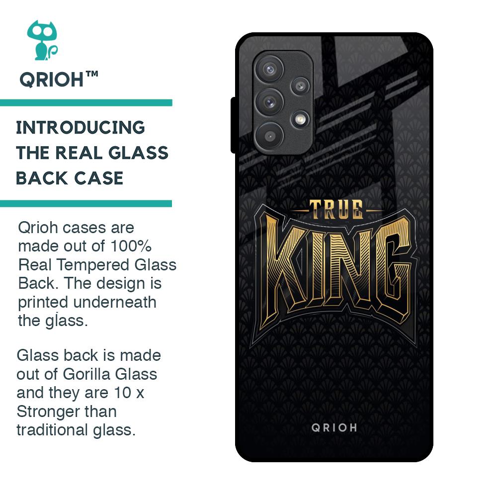 True King Glass Case for Samsung Galaxy A72