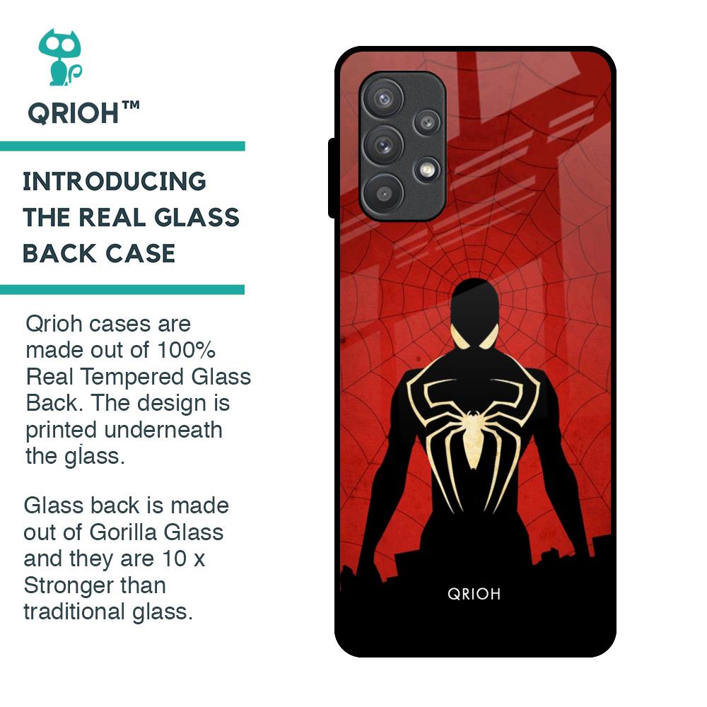 Mighty Superhero Glass Case For Samsung Galaxy A72