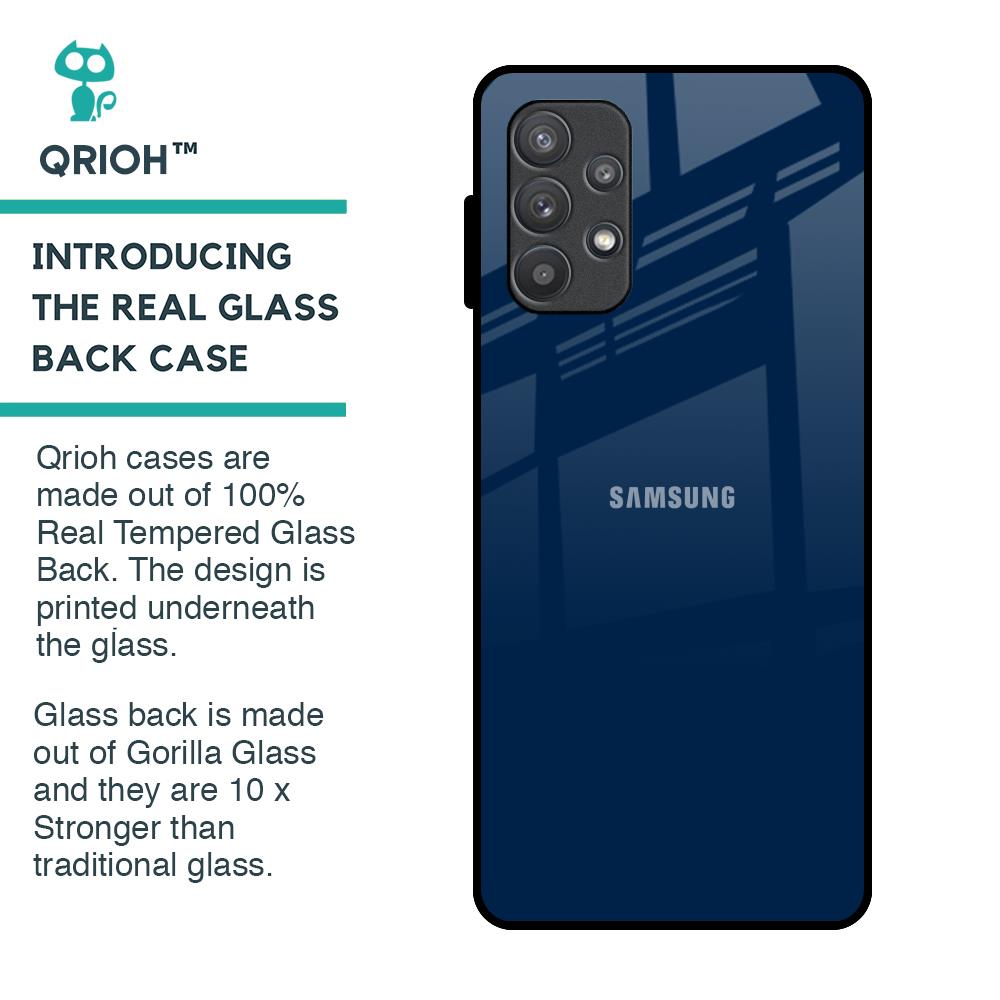 Royal Navy Glass Case for Samsung Galaxy A72