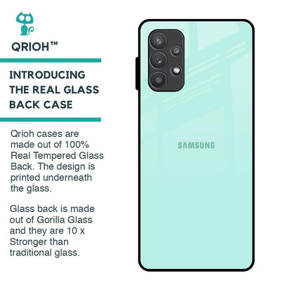 Teal Glass Case for Samsung Galaxy A72