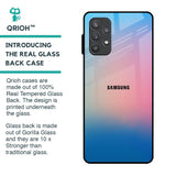 Blue & Pink Ombre Glass case for Samsung Galaxy A72