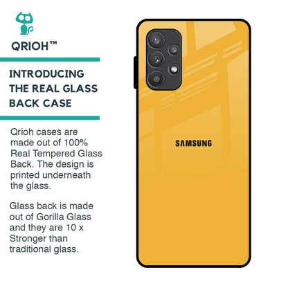 Fluorescent Yellow Glass case for Samsung Galaxy A72