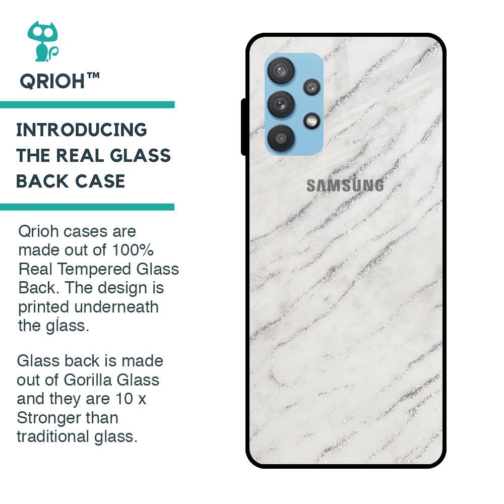 Polar Frost Glass Case for Samsung Galaxy A72
