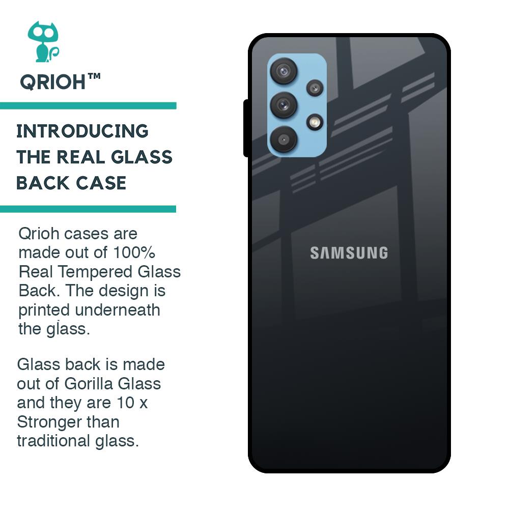 Stone Grey Glass Case For Samsung Galaxy A72