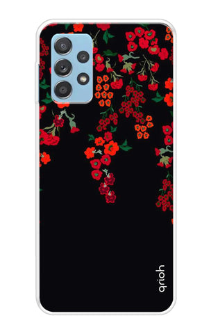 Floral Deco Samsung Galaxy A72 Back Cover