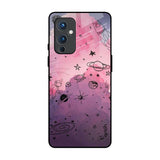Space Doodles OnePlus 9 Glass Back Cover Online