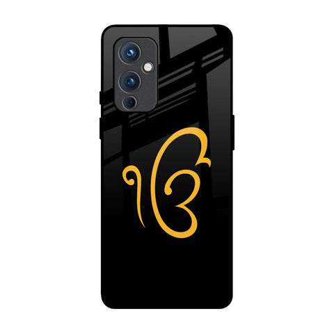Luxury Fashion Initial OnePlus 9 Glass Back Cover Online