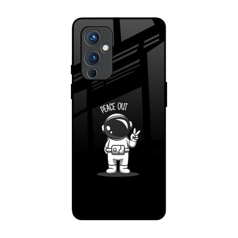 Peace Out Astro OnePlus 9 Glass Back Cover Online
