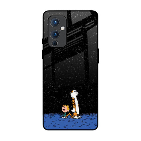 Night Sky Star OnePlus 9 Glass Back Cover Online
