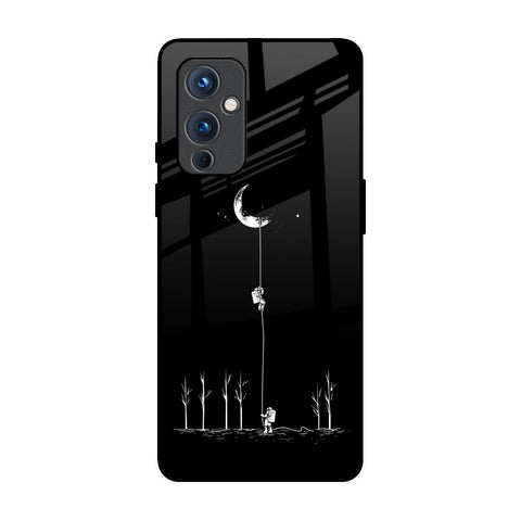 Catch the Moon OnePlus 9 Glass Back Cover Online