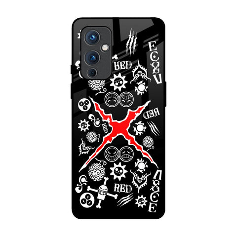 Red Zone OnePlus 9 Glass Back Cover Online
