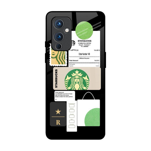 Coffee Latte OnePlus 9 Glass Back Cover Online