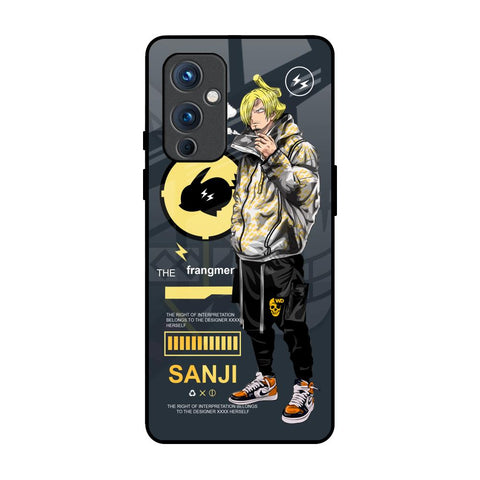 Cool Sanji OnePlus 9 Glass Back Cover Online
