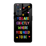 Magical Words OnePlus 9 Glass Back Cover Online