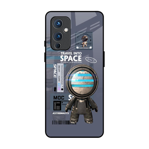 Space Travel OnePlus 9 Glass Back Cover Online