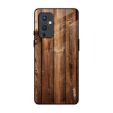 Timber Printed OnePlus 9 Glass Back Cover Online