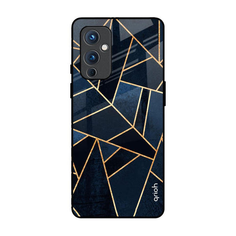 Abstract Tiles OnePlus 9 Glass Back Cover Online