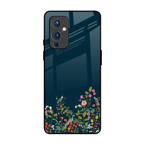 Small Garden OnePlus 9 Glass Back Cover Online