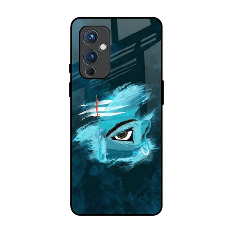 Power Of Trinetra OnePlus 9 Glass Back Cover Online