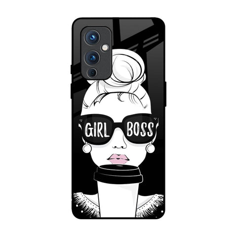 Girl Boss OnePlus 9 Glass Back Cover Online