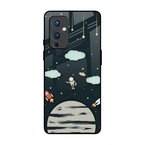 Astronaut Dream OnePlus 9 Glass Back Cover Online