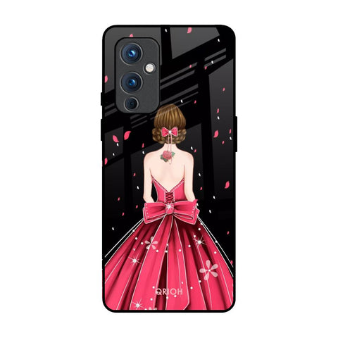 Fashion Princess OnePlus 9 Glass Back Cover Online